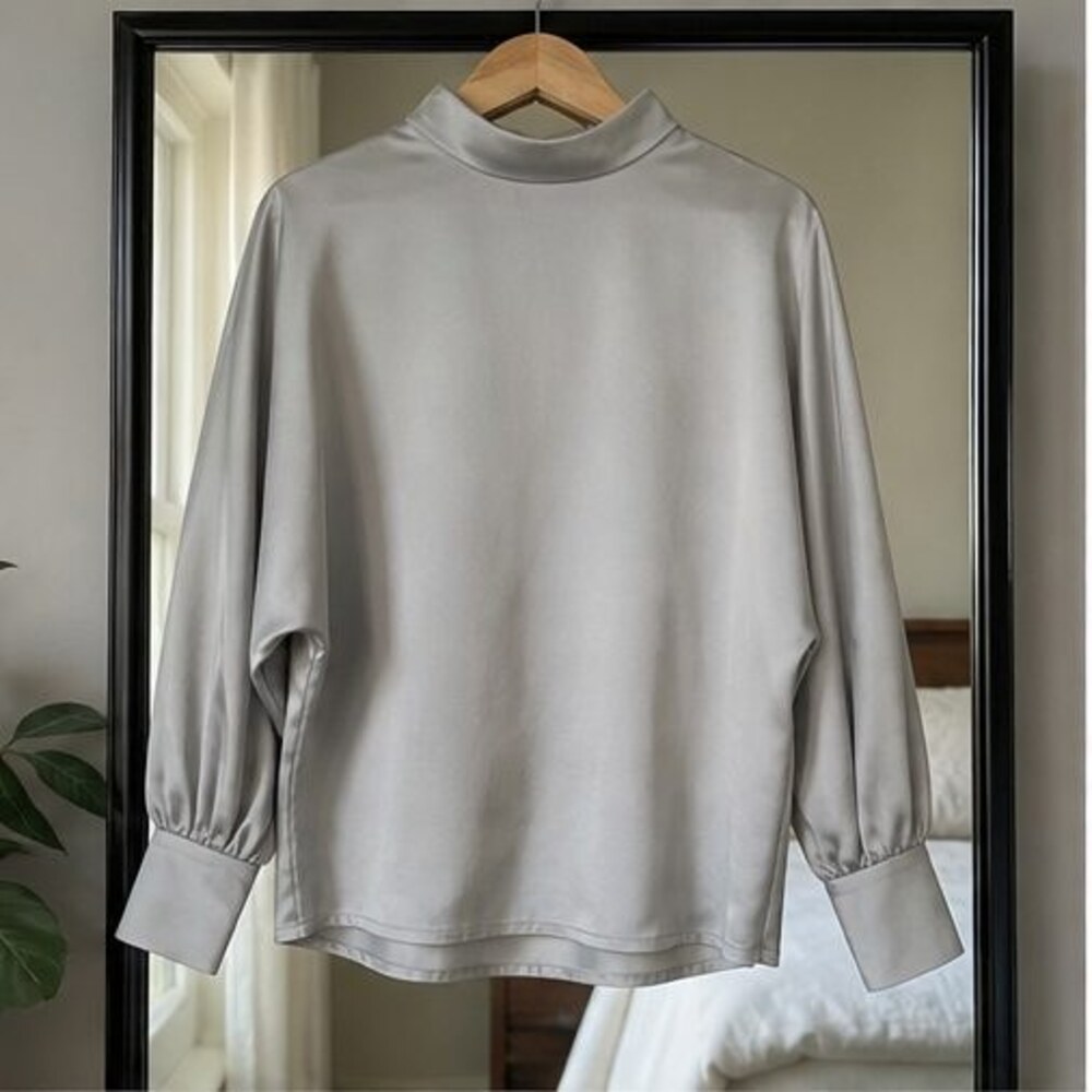Sand Smocked Top